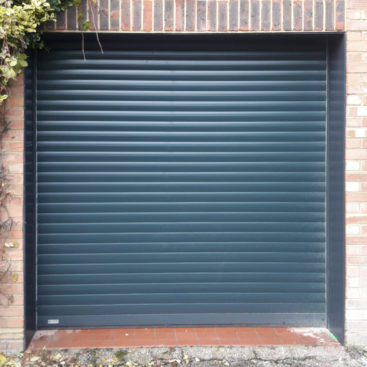 SWS SeceuroGlide Insulated Roller Garage Door Finished in Anthracite Grey