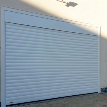 SWS SeceuroGlide Insulated Roller Garage Door Finished in White