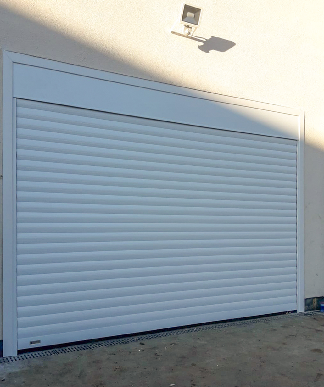 SWS SeceuroGlide Insulated Roller Garage Door Finished in White