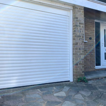 SWS SeceuroGlide Original Insulated Roller Garage Door Finished in White