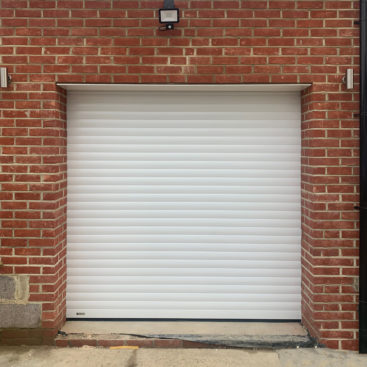 SWS SeceuroGlide Classic Roller Garage Door Finished in White