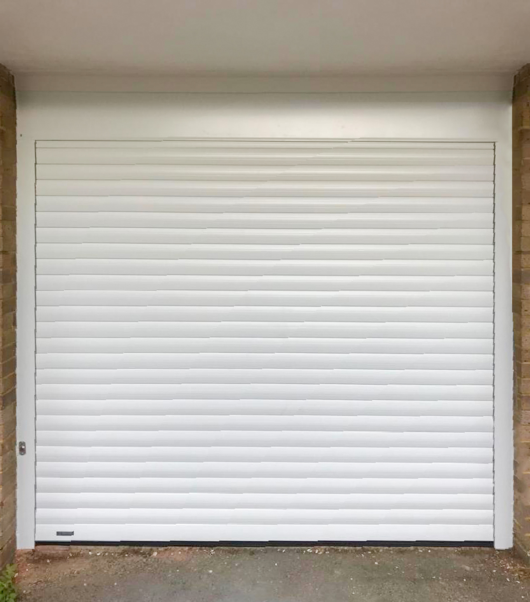 Seceuroglide Classic Roller Garage Door in White