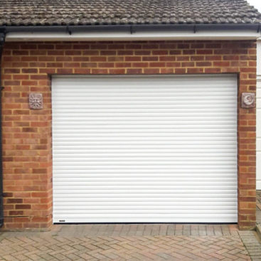 SeceuroGlide Compact Roller Garage Door in White