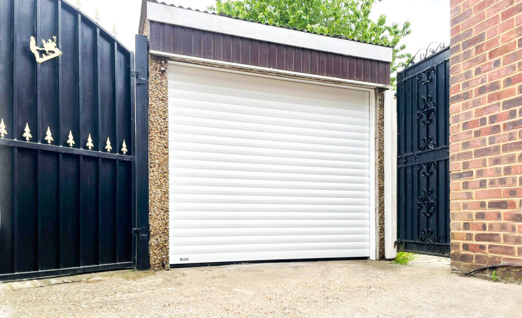 SWS SeceuroGlide Original Roller Garage Door in White