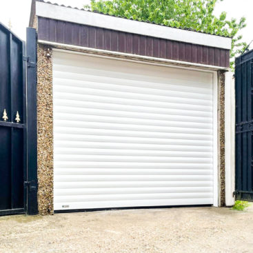 SWS SeceuroGlide Original Roller Garage Door in White