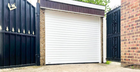 SWS SeceuroGlide Original Roller Garage Door in White