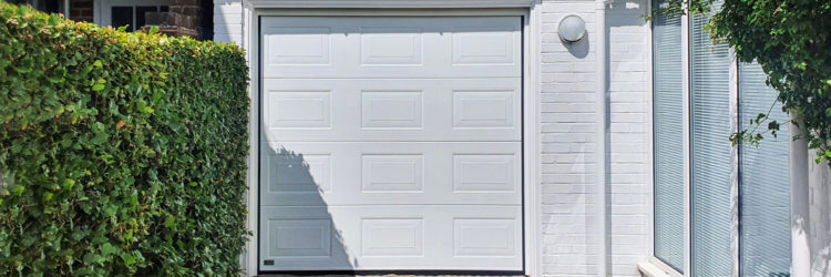 SWS Elite Georgian Insulated Sectional Garage Door in White