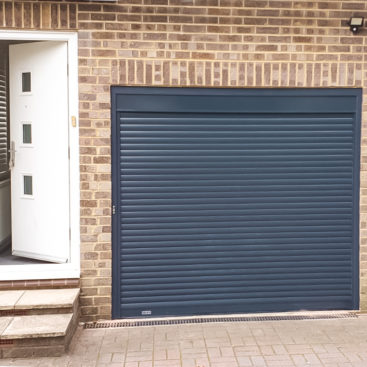 SWS SeceuroGlide Copact Roller Garage Door in Anthracite Grey