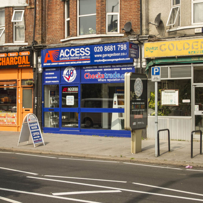 Access Garage Doors - Croydon showroom