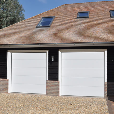 Alutech Sectional Garage Door L-Ribbed