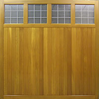 Wooden Garage Door Ashbourne