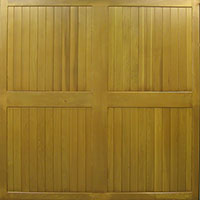 Wooden Garage Door Ashford