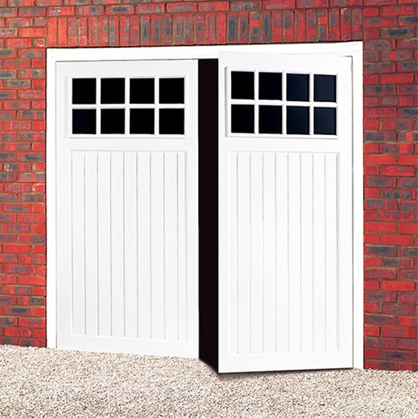 Cardale side hinged garage doors