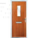 Golden Oak front door