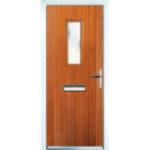 Golden Oak front door