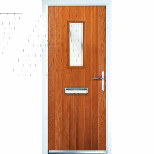 Golden Oak front door