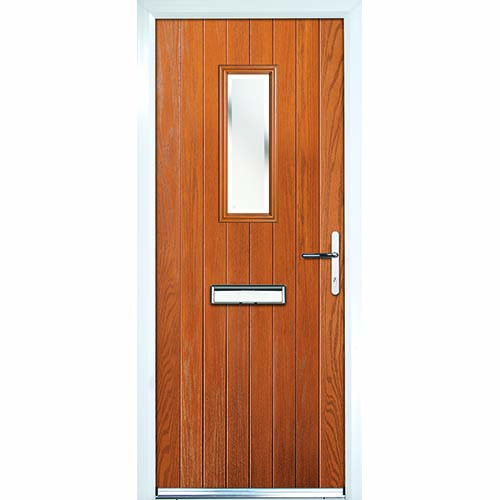 Golden Oak front door