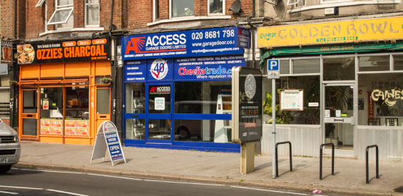 Access Garage Doors Croydon Showroom