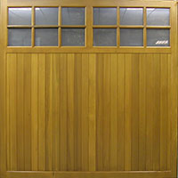 Wooden Garage Door Edale