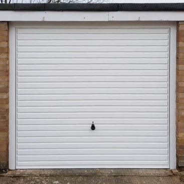 Hormann Series 2000 (Style 2002) Up and Over Garage Door finished in White