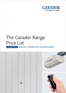 Garador price list