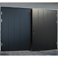 Ryterna side hinged garage doors