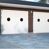 Ryterna side hinged garage doors