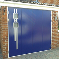 Ryterna side hinged garage doors