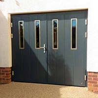 Ryterna side hinged garage doors