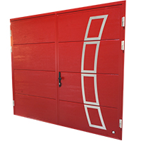 Ryterna side hinged garage doors