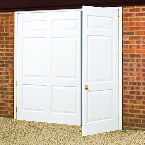 GRP side hinged door