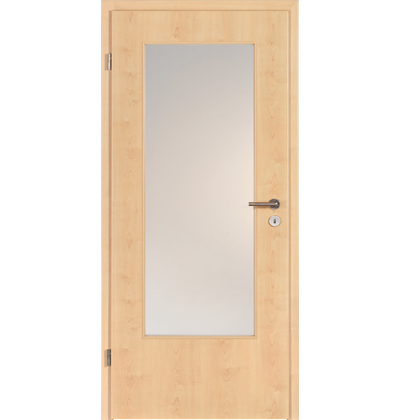 Hormann BaseLine Duradecor Canadian maple glazed internal door