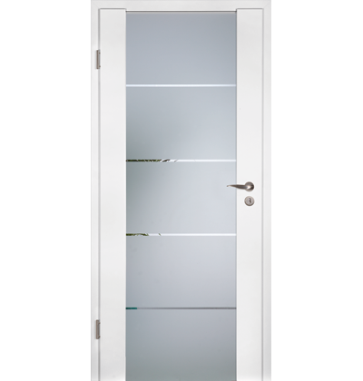 Hormann GlassLine white oak internal door