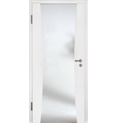 Hormann DesignLine rail 2 white ash internal door