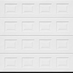 Hormann EPU 40 S Panelled in White Woodgrain