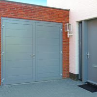 Hormann side hinged garage door