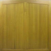 Wooden Garage Door Newstead