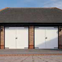 Novoferm white side hung garage doors