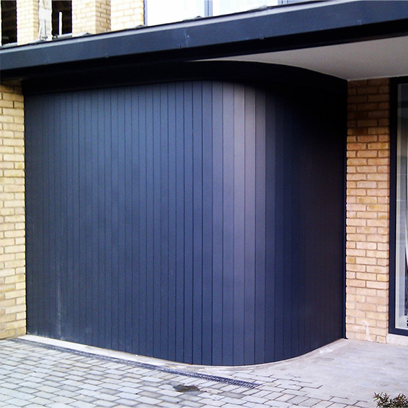 Rundum Meir sliding garage doors