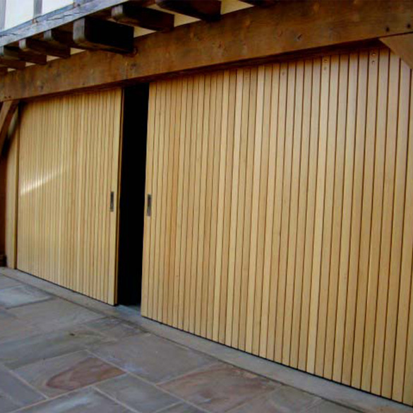 Rundum Meir sliding garage doors