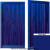 Woodrite Chalfont (York) Vertical with Border in Cobalt Blue