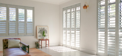 Security Plantation Shutters
